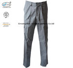 Khaki Cotton Arc Flash Fire Resistant Pants With Multiple Tool Pockets